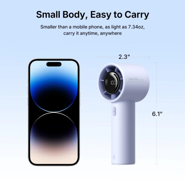 Фото - Вентилятор портативный Jisulife Handheld Fan Life10 S Blue